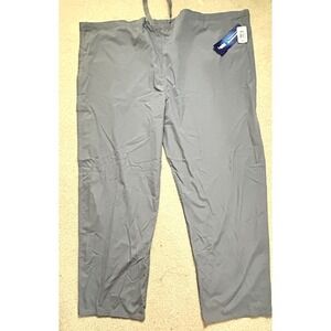 Landau‎ Men's Scrub Pants 4XL Grey Essentials Fade Resistant Wrinkle Free